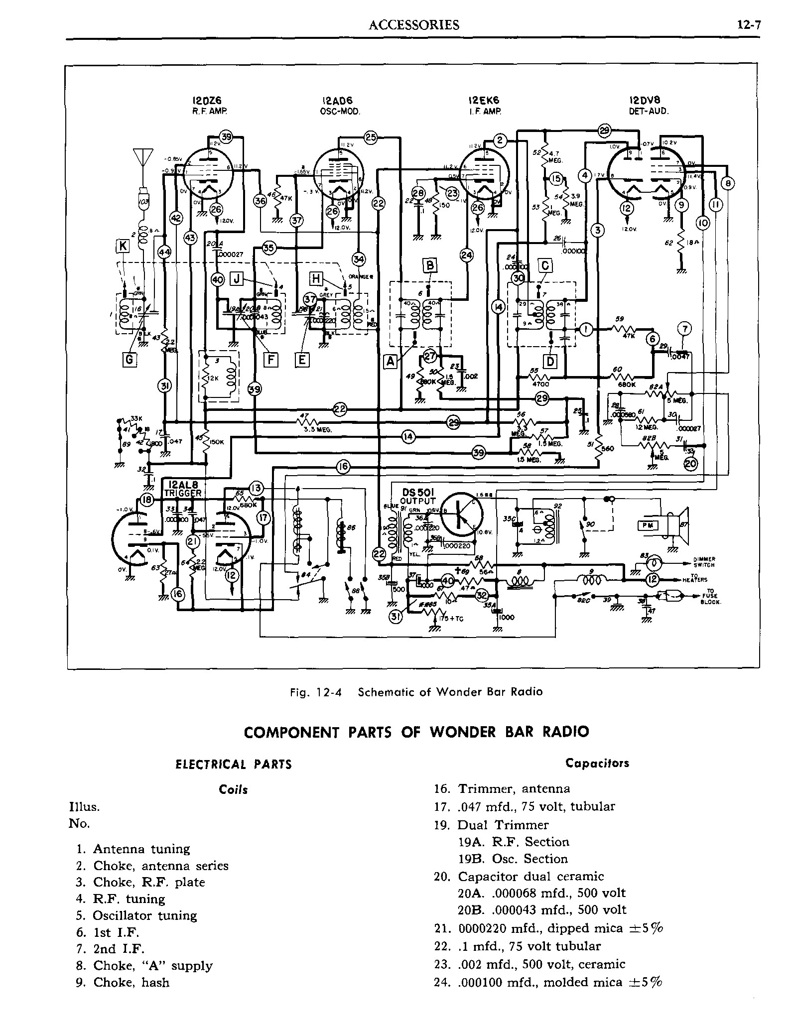 1962 Pontiac Chassis Service Manual- Accessories Page 7 of 20